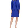 Anne Klein Executive Collection Shawl-Collar Sleeveless Sheath Dress Suit, Created For Macy's -Adrianna Papell Sales Shop 22410549 fpx