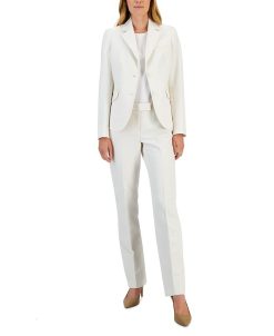 Anne Klein Women's Two-Button Jacket & Flare-Leg Pants & Pencil Skirt