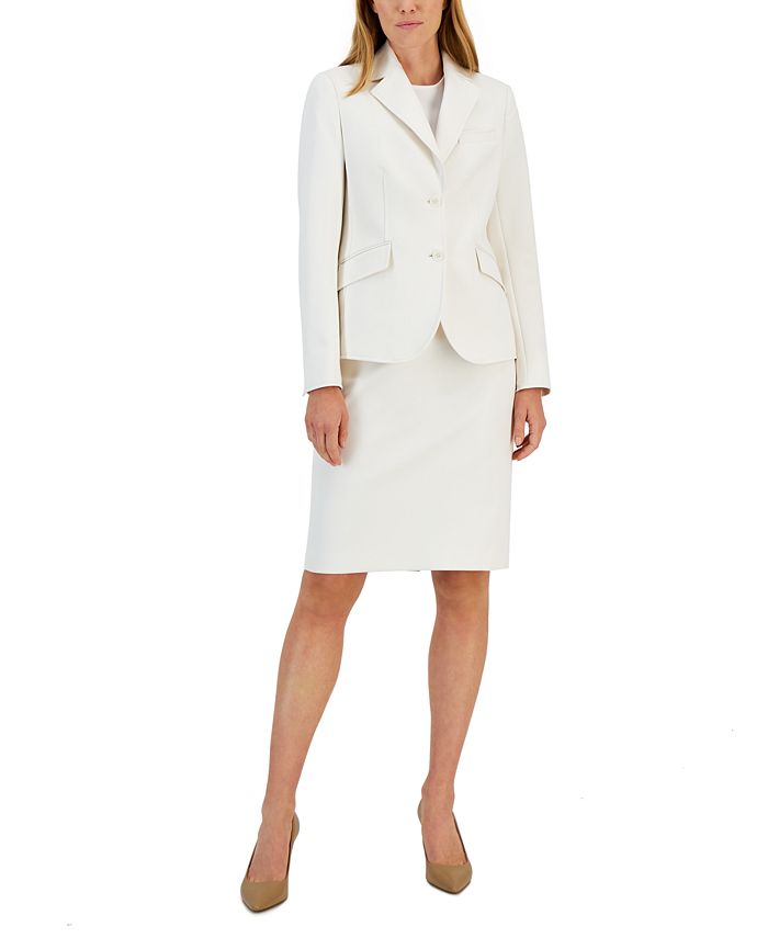 Women's Two-Button Jacket & Flare-Leg Pants & Pencil Skirt Anne Klein Women's Two-Button Jacket & Flare-Leg Pants & Pencil Skirt -Adrianna Papell Sales Shop