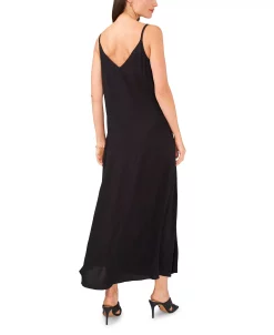 Vince Camuto Women's Sleeveless V-neck Challis Dress -Adrianna Papell Sales Shop 22432502 fpx