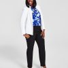 Kasper Women's Blazer, Printed Cowlneck Top & Slim Modern Trousers -Adrianna Papell Sales Shop 22460926 fpx