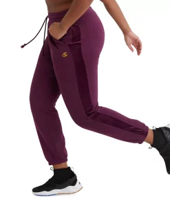 Champion Women's Velour Blocked Jogger Pants -Adrianna Papell Sales Shop 22501670 fpx