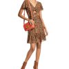 Michael Kors Women's Paisley-Print Keyhole Belted Flutter-Sleeve Dress 2 Michael Kors Women's Paisley-Print Keyhole Belted Flutter-Sleeve Dress -Adrianna Papell Sales Shop 22502372 fpx