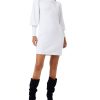 French Connection Women's Babysoft Balloon-Sleeve Mini Dress -Adrianna Papell Sales Shop 22525261 fpx