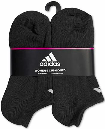 ADIDAS Women's 6-Pk. Athletic Cushioned No-Show Socks 8 ADIDAS Women's 6-Pk. Athletic Cushioned No-Show Socks - Image 6