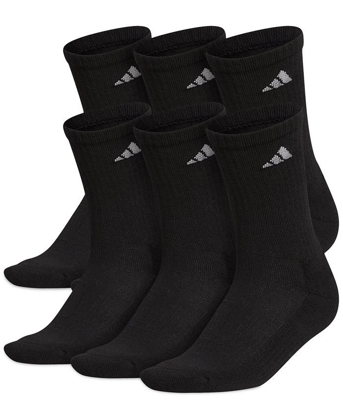 Women's 6-Pk. Athletic Cushioned Crew Socks ADIDAS Women's 6-Pk. Athletic Cushioned Crew Socks -Adrianna Papell Sales Shop