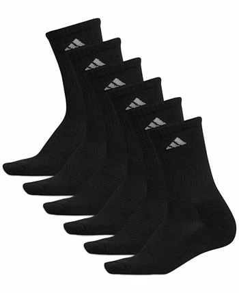 ADIDAS Women's 6-Pk. Athletic Cushioned Crew Socks 7 ADIDAS Women's 6-Pk. Athletic Cushioned Crew Socks - Image 5