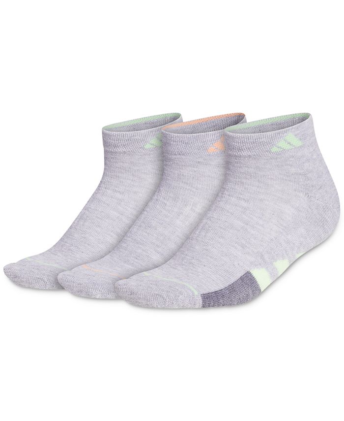 Women's 3-Pk. Cushioned II Low-Cut Socks ADIDAS Women's 3-Pk. Cushioned II Low-Cut Socks -Adrianna Papell Sales Shop