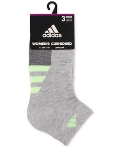 ADIDAS Women's 3-Pk. Cushioned II Low-Cut Socks 7 ADIDAS Women's 3-Pk. Cushioned II Low-Cut Socks -Adrianna Papell Sales Shop 22533625 fpx