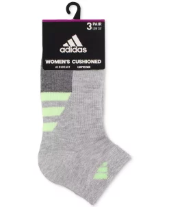 ADIDAS Women's 3-Pk. Cushioned II Low-Cut Socks 14 ADIDAS Women's 3-Pk. Cushioned II Low-Cut Socks -Adrianna Papell Sales Shop 22533625 fpx