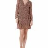 Black Tape Women's Floral-Print Wrap-Front Fit & Flare Dress -Adrianna Papell Sales Shop 22534304 fpx