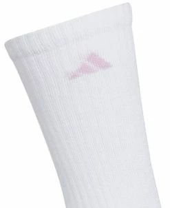 ADIDAS Women's 6-Pk. Athletic Cushioned Crew Socks 11 ADIDAS Women's 6-Pk. Athletic Cushioned Crew Socks -Adrianna Papell Sales Shop 22538600 fpx