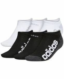 ADIDAS Women's 6-Pk. Superlite Linear 3 No-Show Socks