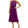Sam Edelman Women's Plisse Sleeveless Midi Dress -Adrianna Papell Sales Shop 22554128 fpx