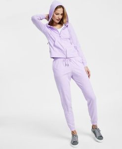 ID Ideology Women's Retro Recycled Jogger Pants, Created For Macy's -Adrianna Papell Sales Shop 22575384 fpx