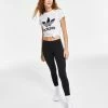 ADIDAS Women's Trefoil Logo T-Shirt & Full-Length Leggings -Adrianna Papell Sales Shop 22575780 fpx