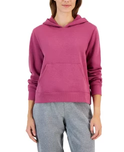 ID Ideology Women's Solid Sweatshirt Hoodie, Regular & Petites -Adrianna Papell Sales Shop 22596346 fpx