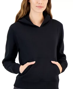 ID Ideology Women's Solid Sweatshirt Hoodie, Regular & Petites -Adrianna Papell Sales Shop 22596364 fpx