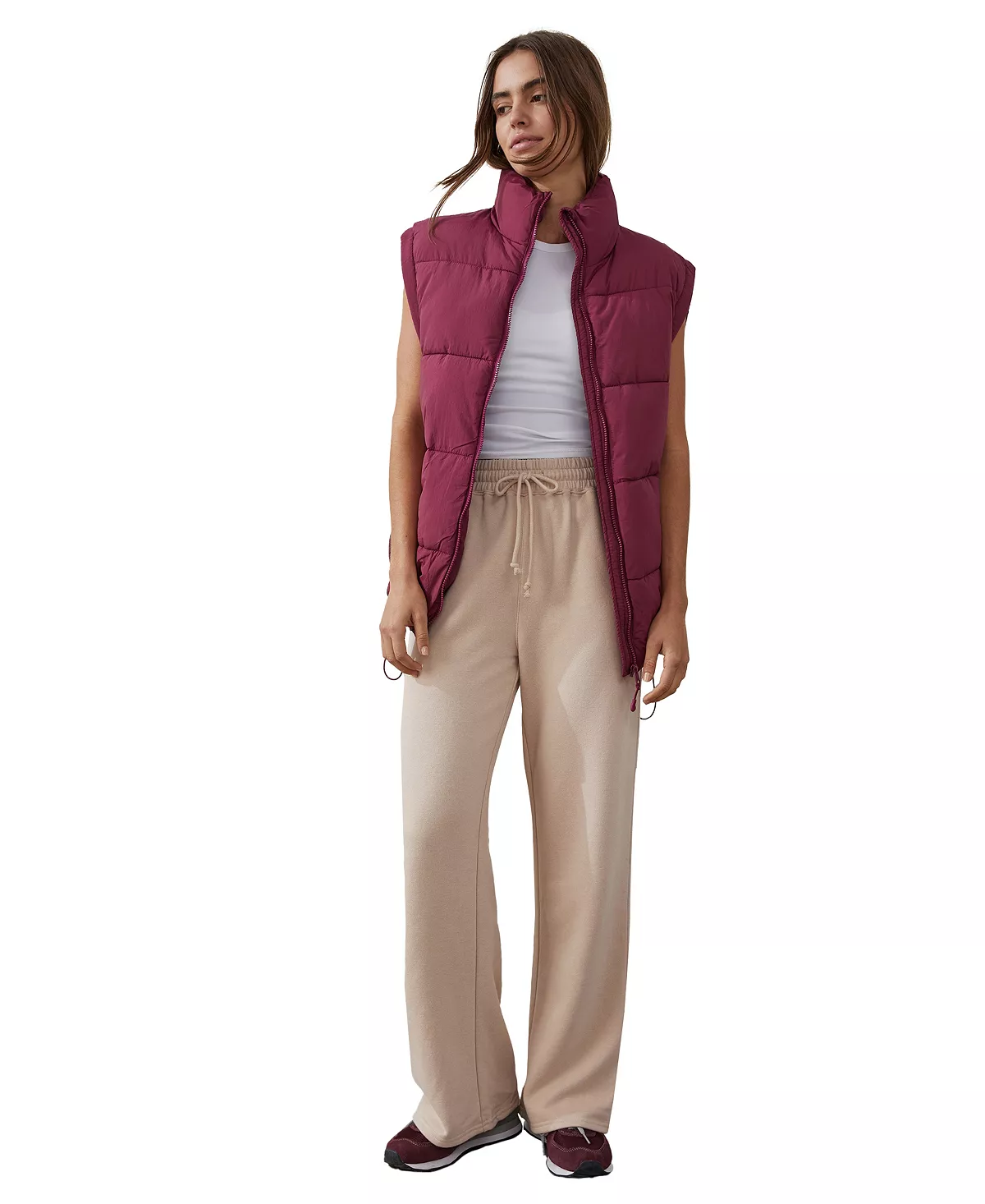 COTTON ON Women's Recycled Mother Puffer Vest Jacket 9 COTTON ON Women's Recycled Mother Puffer Vest Jacket - Image 7