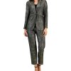 Kasper Women's Metallic Shimmer Jacquard Shawl-Collar Jacket & Slim Pants -Adrianna Papell Sales Shop 22639891 fpx