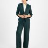 Bar III Women's Washed Satin Jacket & Pull-On Pants, Created For Macy's -Adrianna Papell Sales Shop 22657935 fpx