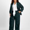 Bar III Plus Size Washed Satin Jacket & Pull-On Pants, Created For Macy's -Adrianna Papell Sales Shop 22658003 fpx