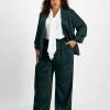 Bar III Plus Size Washed Satin Jacket & Pull-On Pants, Created For Macy's -Adrianna Papell Sales Shop 22658003 fpx