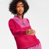 ID Ideology Women's Relaxed Colorblocked Zip Sweatshirt Pullover, Created For Macy's 2 ID Ideology Women's Relaxed Colorblocked Zip Sweatshirt Pullover, Created For Macy's -Adrianna Papell Sales Shop 22676199 fpx