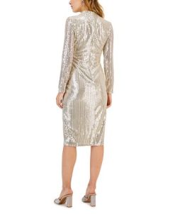 INC International Concepts Women's Sequined Midi Dress, Created For Macy's -Adrianna Papell Sales Shop 22676469 fpx