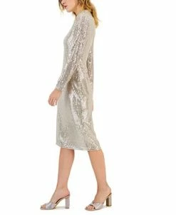 INC International Concepts Women's Sequined Midi Dress, Created For Macy's -Adrianna Papell Sales Shop 22676470 fpx