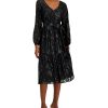 INC International Concepts Women's Printed Jacquard Blouson-Sleeve Dress, Created For Macy's -Adrianna Papell Sales Shop 22676475 fpx