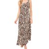Vince Camuto Women's Animal-Print Sleeveless Maxi Dress