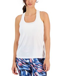 ID Ideology Women's Textured Racerback Tank Top, Created For Macy's