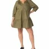 Sanctuary Women's Cotton 3/4-Sleeve Babydoll Dress 1 Sanctuary Women's Cotton 3/4-Sleeve Babydoll Dress -Adrianna Papell Sales Shop 22722209 fpx