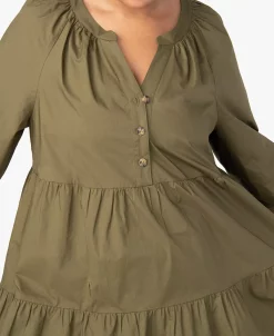 Sanctuary Women's Cotton 3/4-Sleeve Babydoll Dress 5 Sanctuary Women's Cotton 3/4-Sleeve Babydoll Dress -Adrianna Papell Sales Shop 22722211 fpx