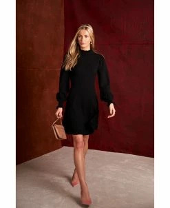 CeCe Women's Mock Neck Sweater Dress 12 CeCe Women's Mock Neck Sweater Dress -Adrianna Papell Sales Shop 22729309 fpx