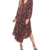 Vince Camuto Women's Long Sleeve Dress With Center Front Buttons -Adrianna Papell Sales Shop 22743991 fpx