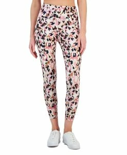ID Ideology Petite Animal-Print Side-Pocket 7/8 Leggings, Created For Macy's