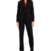 Kasper Women's One-Button Blazer, Tie-Front Blouse, & Pull-On Pants -Adrianna Papell Sales Shop 22761937 fpx