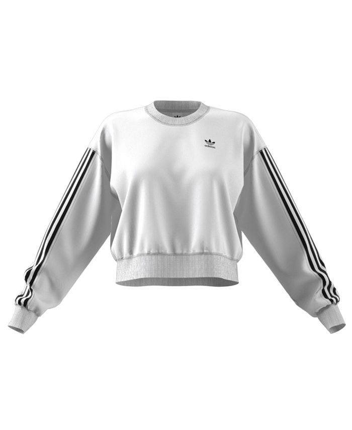 Women's Cotton Adicolor Classics Sweatshirt ADIDAS Women's Cotton Adicolor Classics Sweatshirt -Adrianna Papell Sales Shop