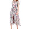 INC International Concepts Women's Floral Print Off-The-Shoulder Maxi Dress, Created For Macy's