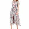 INC International Concepts Women's Floral Print Off-The-Shoulder Maxi Dress, Created For Macy's -Adrianna Papell Sales Shop 22779655 fpx