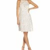 Adrianna Papell Women's Embroidered Fit & Flare Dress 2 Adrianna Papell Women's Embroidered Fit & Flare Dress -Adrianna Papell Sales Shop 22801267 fpx