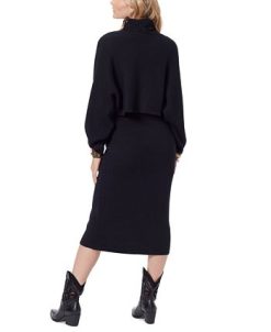 Sam Edelman Women's Aralyn Sweater Dress & Turtleneck Topper 2-Pc. Set -Adrianna Papell Sales Shop 22814028 fpx