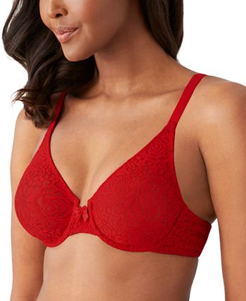 Halo Lace Molded Underwire Bra 851205, Up To G Cup Wacoal Halo Lace Molded Underwire Bra 851205, Up To G Cup -Adrianna Papell Sales Shop