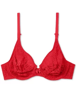 Wacoal Halo Lace Molded Underwire Bra 851205, Up To G Cup -Adrianna Papell Sales Shop 22823415 fpx