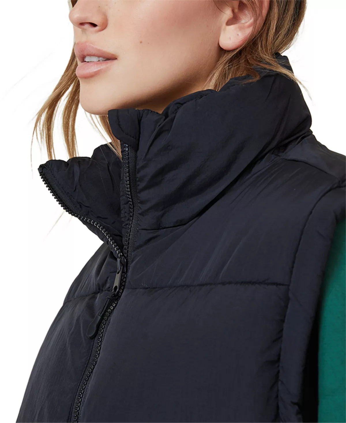 COTTON ON Women's Recycled Mother Puffer Vest Jacket 7 COTTON ON Women's Recycled Mother Puffer Vest Jacket - Image 5