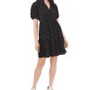 CeCe Women's Short-Sleeve Baby Doll Tiered Dress -Adrianna Papell Sales Shop 22855030 fpx