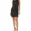 Adrianna Papell Women's Embellished Fringe-Hem Dress -Adrianna Papell Sales Shop 22865825 fpx