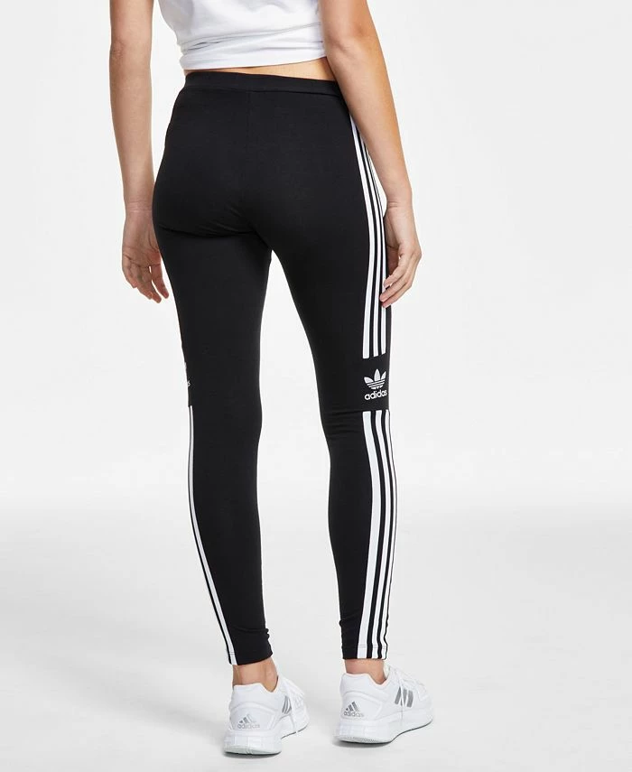 ADIDAS Women's Adicolor Trefoil Full Length Leggings 6 ADIDAS Women's Adicolor Trefoil Full Length Leggings - Image 4